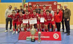 Grenzenloser Jubel bei Seekirchens Futsalern.