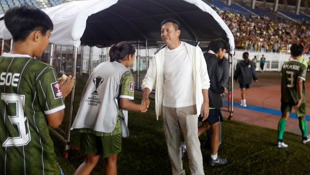 Mynmars Verbandschef Zaw Zaw hat eine äußerst fragwürdige Vergangenheit.