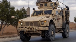 Ein Militärfahrzeug der US-Streitkräfte in Syrien (Symbolbild)