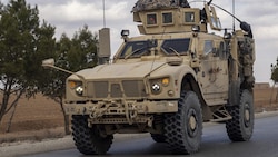 Ein Militärfahrzeug der US-Streitkräfte in Syrien (Symbolbild)
