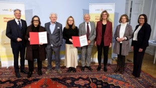 Die Preisträger des Menschenrechtspreises Kärnten wurden ausgezeichnet.