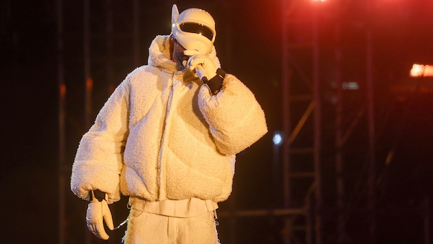 Rapper Cro setzte den lautstarken Schlusspunkt