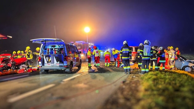 Der Unfall passierte auf der B54 zwischen Pischelsdorf und Hartberg.