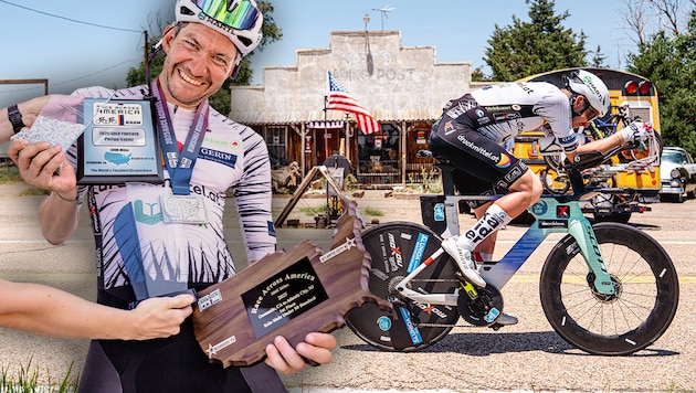 Heuer gewann Philipp Kaider das „Race across America“ – nächstes Jahr startet er wieder.