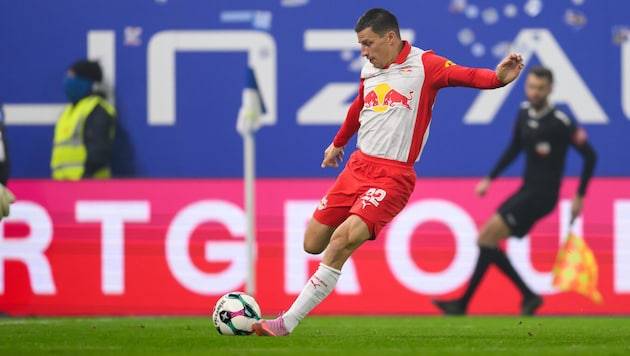 Auf Red Bull Salzburg (im Bild Stefan Lainer) wartet zum Kehraus der WAC.