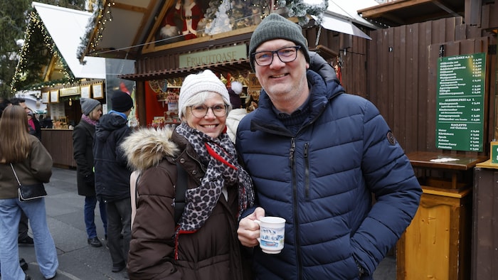 Christine und Hanns Stattmann besuchten ihren Sohn in Graz.