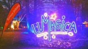 Lichterpark Lumagica und die „Kronen Zeitung“ – ein perfektes Team.