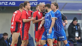 Keinen Sieger hat es im Duell von FC Blau-Weiß Linz und SK Rapid gegeben …