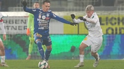 Der „Stein“ des Anstoßes: Lukas Fridrikas (links) 