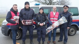 Schwerpunktaktion von Landespolizeidirektion und Wirtschaftskammer am Grenzübergang bei ...