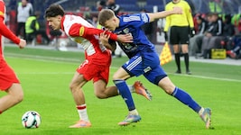 Zeigte zum Jahresabschluss wieder auf: Kerim Alajbegovic (li.).