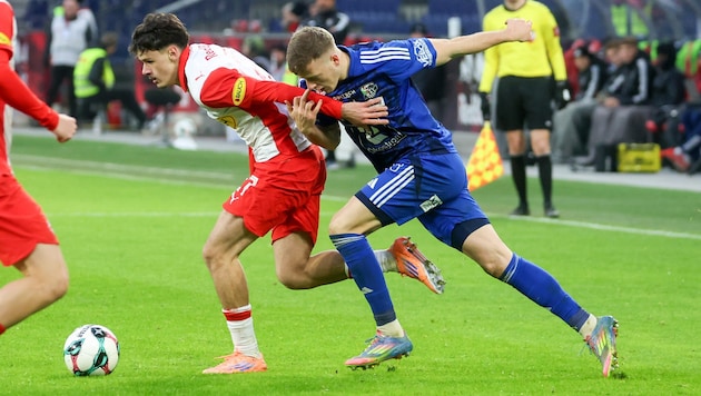 Zeigte zum Jahresabschluss wieder auf: Kerim Alajbegovic (li.).