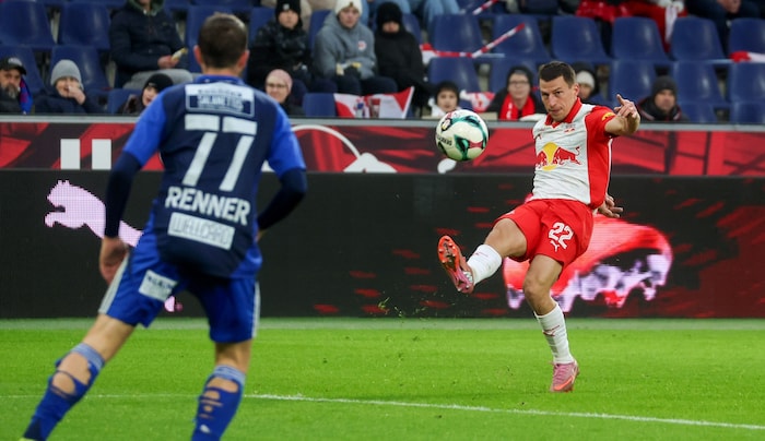 Stefan Lainer war an beiden Salzburg-Treffern beteiligt.