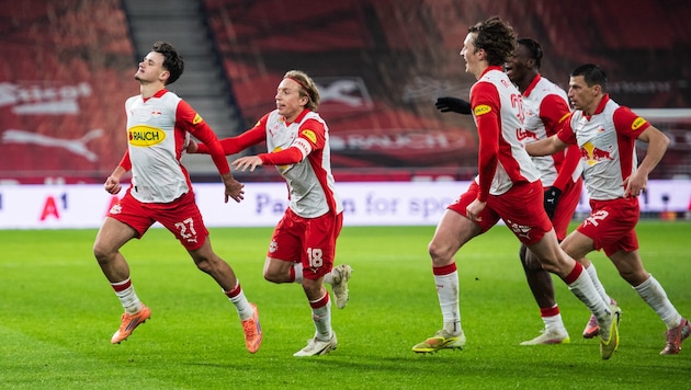 Alajbegovic (li.) war der Matchwinner gegen den WAC.