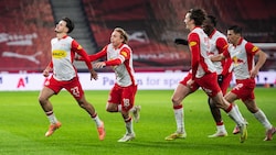 Alajbegovic (li.) war der Matchwinner gegen den WAC.