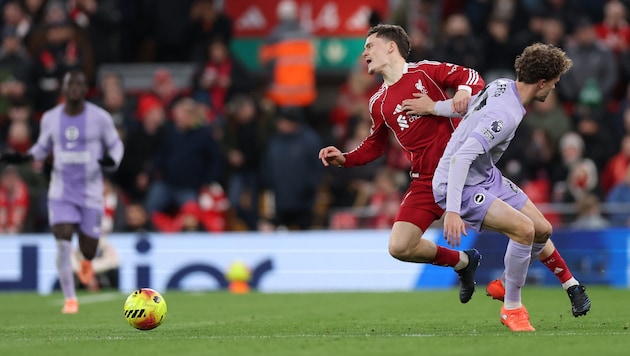 Florian Wirtz wurde gegen Brighton schwer gefoult.