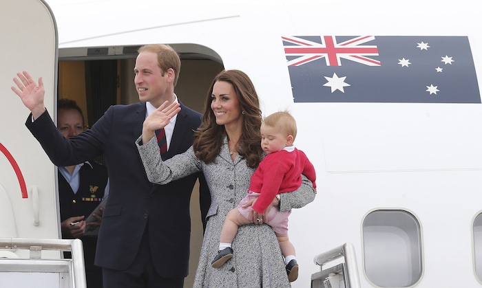 William und Kate waren 2014 mit ihrem Baby George drei Wochen lang in Australien und Neuseeland.