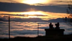 Wer Sonne tanken möchte, muss diese Woche hoch hinauf (Symbolbild). 