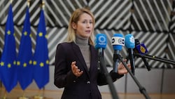 EU-Außenbeauftragte Kaja Kallas am Montag in Brüssel