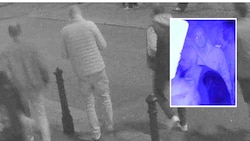 Nach der brutalen Attacke sucht die Polizei diesen Mann. 