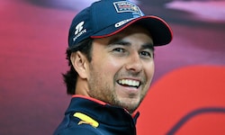 Sergio Perez hat sich einen kleinen Seitenhieb auf Red Bull nicht verkneifen können.