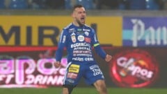 Jürgen Heil traf sehenswert für die Hartberger.