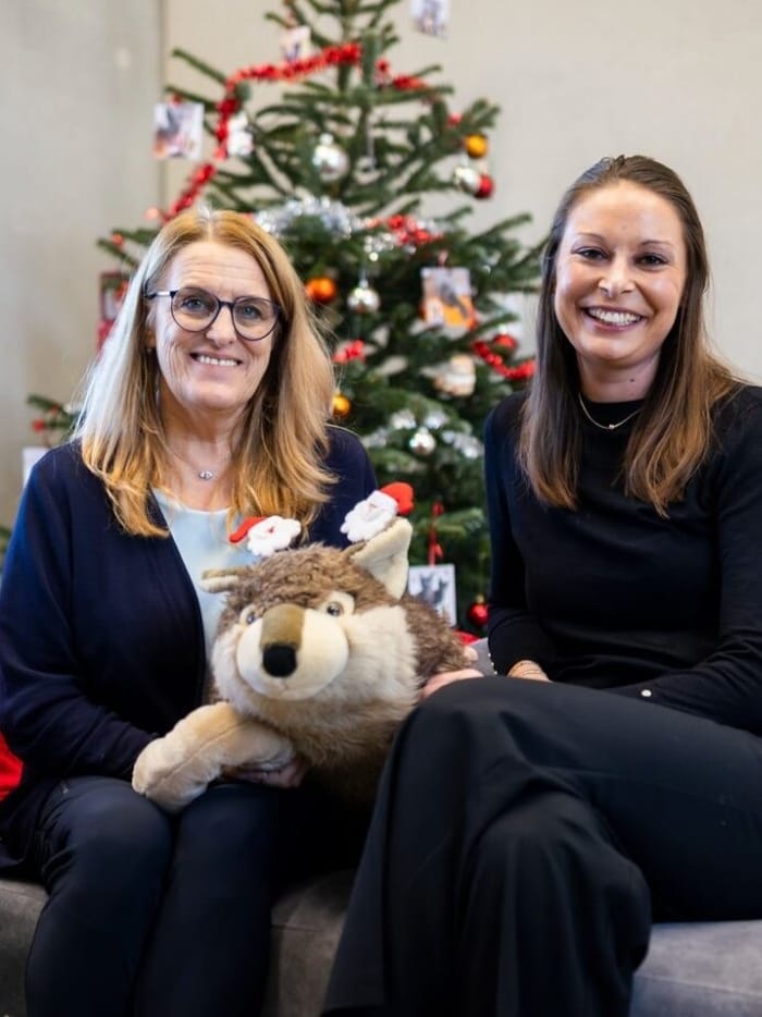 Gemeinsamer Appell: Tierschutz-Staatssekretärin Ulrike Königsberger-Ludwig (li.) und ...