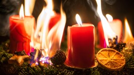 Der Advent ist brandgefährlich.