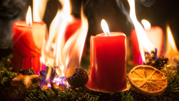 Der Advent ist brandgefährlich.