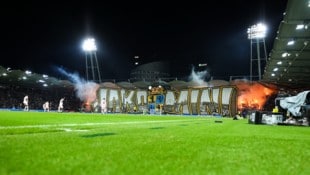 GEPA Gute Stimmung, schlechte Ausbeute: Die Sturm-Fans hatten daheim wenig zu feiern.