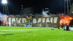 Gute Stimmung, schlechte Ausbeute: Die Sturm-Fans hatten daheim wenig zu feiern.