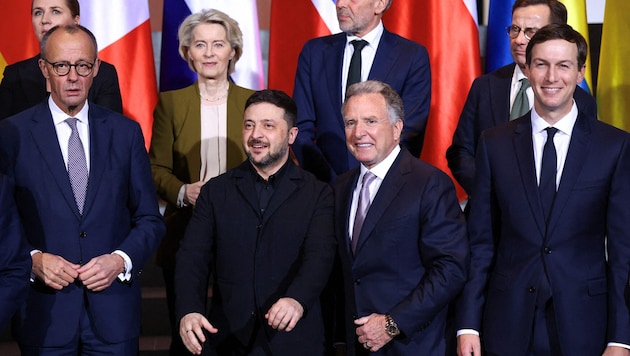 Die europäischen Verbündeten der Ukraine haben eine „multinationale Truppe“ zur Sicherung eines ...