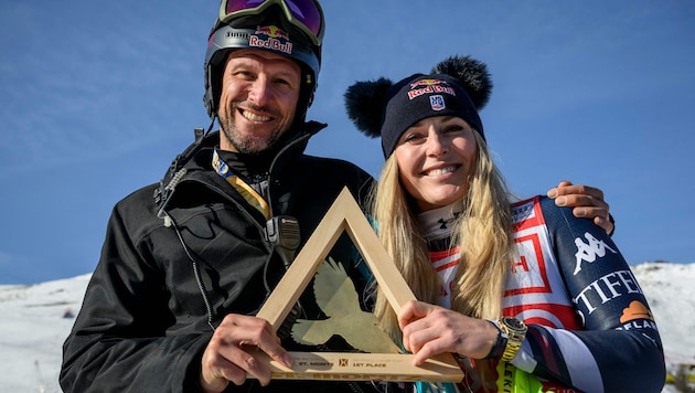 Aksel Lund Svindal und Lindsey Vonn.