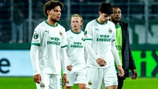 Dem SK Rapid ist in der Conference League wenig gelungen.