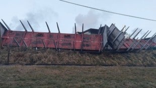 Ein Waggon entgleiste in Unterkärnten 