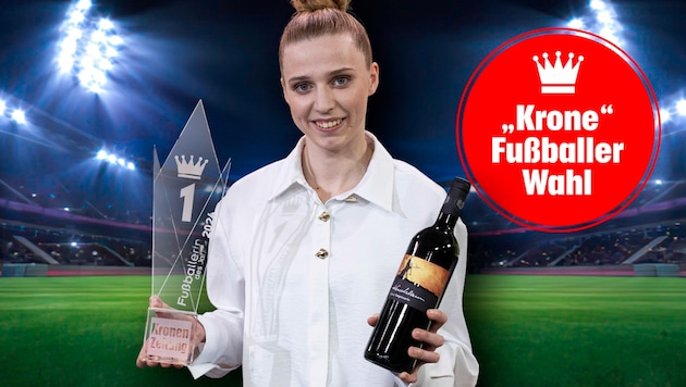 Vorjahressiegerin Lisa-Marie Bauer (Fußballerin des Jahres)