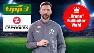 Vorjahressieger Guido Burgstaller (Fußballer des Jahres)