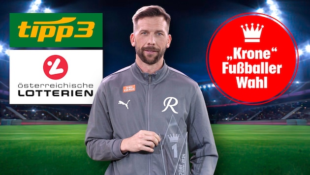 Vorjahressieger Guido Burgstaller (Fußballer des Jahres)