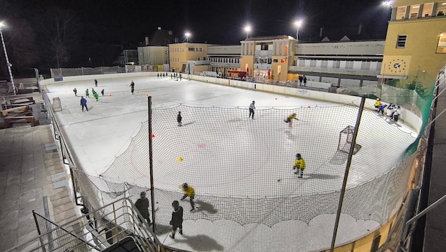 Der UEC Mödling droht seine Eisfläche zu verlieren.