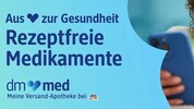 Medikamente wie Schmerzmittel kann man in Deutschland ab Dienstag auch online bei dm kaufen.