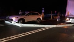 Die Unfallstelle auf der S16.