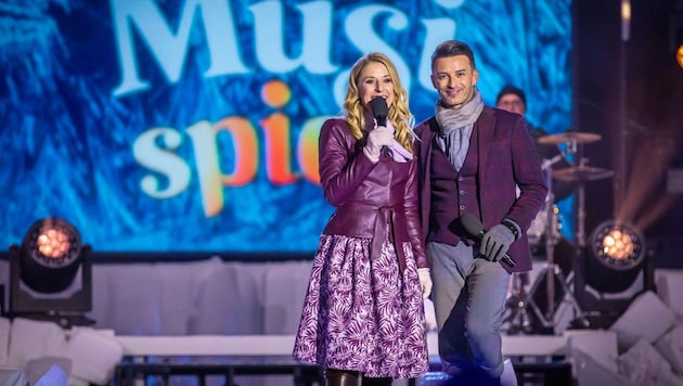 Stefanie Hertel und Marco Ventre freuen sich bereits auf Stars und Fans.