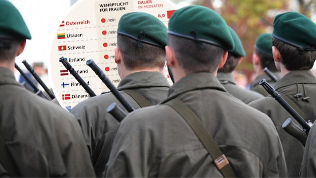 Kommt eine Wehrpflicht-Reform? Wir blicken auf andere europäische Länder.