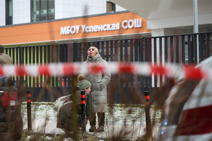 Familienangehörige des getöteten Buben