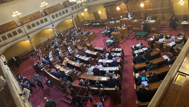 Die allgemeine Budgetdebatte wurde oft vor halb leeren Reihen geführt – wie, wenn Wien nicht auf ...