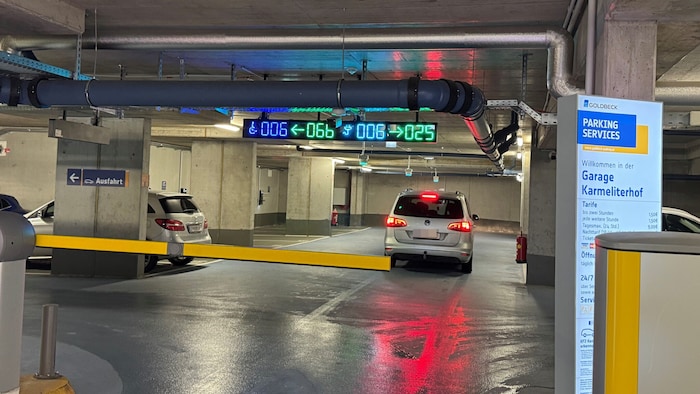 Angeblich freie Stellflächen locken in die Karmeliterhof-Garage im Herzen von St. Pölten. Doch ...