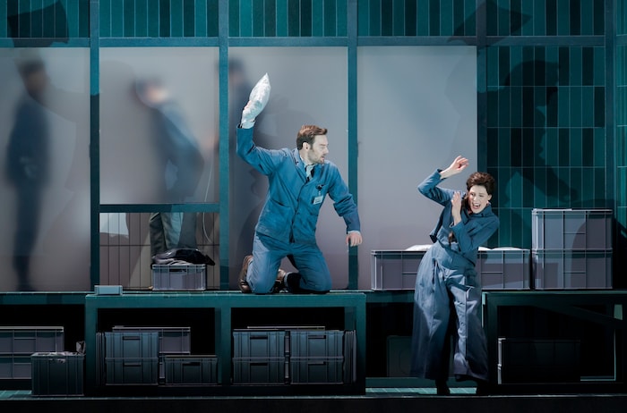 Daniel Jenz (Jaquino) und Kathrin Zukowski (Marzelline)