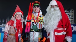 Von Vermeuelens drittem Platz in Ruka war sogar der Weihnachstmann verblüfft