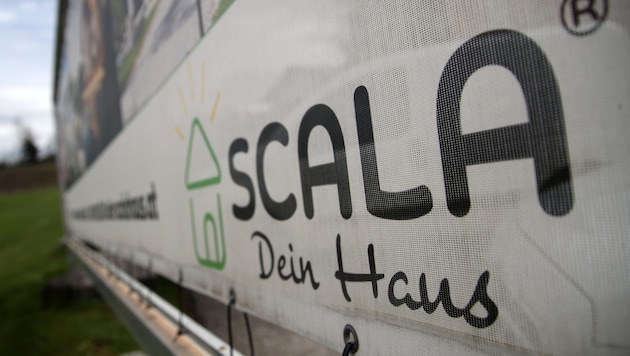 Eugendorfer Fertigteilhaus-Firma warb mit dem Slogan: „Von Anfang an dein Haus“.