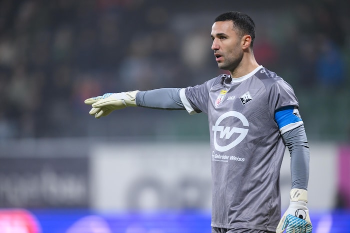 Tormann Dejan Stojanovic ist ein sehr sicherer Rückhalt für die Altacher.